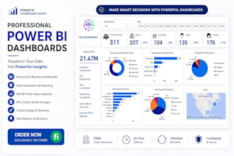 create interactive power bi dashboard