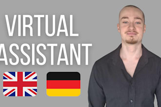 be your reliable virtual assistant in english or german