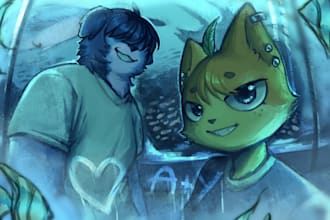 draw your furry ocs and fursona