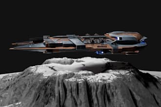 hard surface 3d modelling