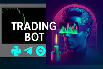 code custom trading bot, telegram bot, copy trade bot, forex ea bot