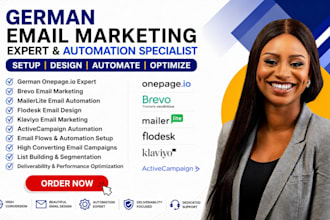 be german onepage io brevo mailerlite flodesk klaviyo activecampaign expert