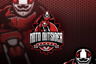design a badass motorcycle, skull, or biker club logo
