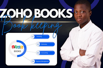 migrate quickbooks, xero to zoho books, do bookkeeping using zoho books