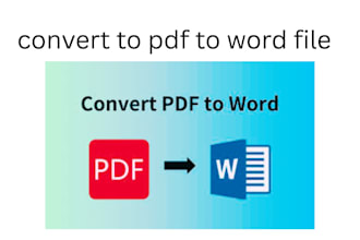 convert pdf file to word