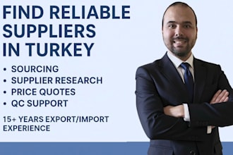 manage sourcing, factory verification, and quotes from turkey