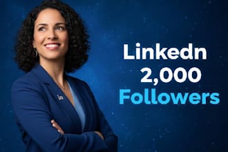 help you gain linkedin followers organically and professionally