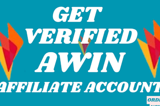 create and set up your complete verified awin affiliate marketing website