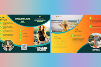 design trifold, bifold, brochure