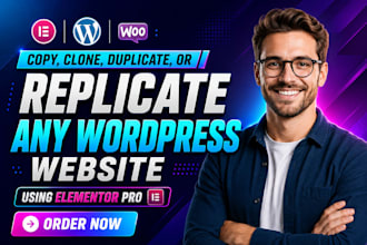 copy, clone, duplicate, or replicate any wordpress website