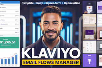 klaviyo flows shopify email automation mailchimp abandoned cart