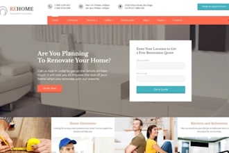 remodeling website kitchen bathroom construction website home remodeling leads