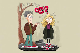 draw a cartoon for you