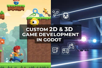 develop amazing 2d and 3d games in godot engine
