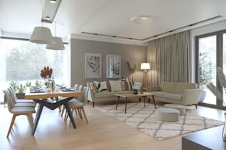 render house interior basement,modern kitchen layout, luxury spa bathroom vanity