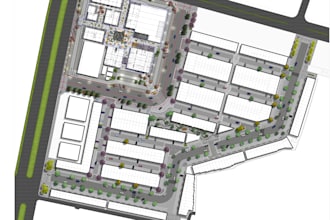 render siteplan architecture, urban, and landscape design