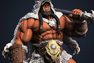 sculpt 3d warhammer 3d miniature warhammer 40k dnd tabletop in resin printing