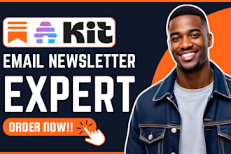 setup convertkit newsletter substack beehiiv newsletter design kit landing page