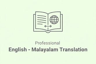 do english to malayalam translation