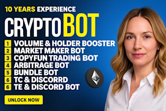 build crypto trading volume bot, pump fun, bundle, sniper bot on solana plasma