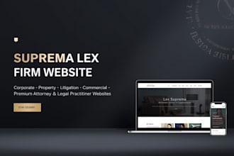 law firm website suprema lex firm legal practitioners corporate property website