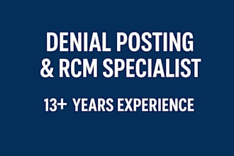 do medical billing denial management and ar follow up