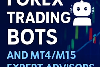 build  profitable forex trading bots and mt4 mt5 expert advisors