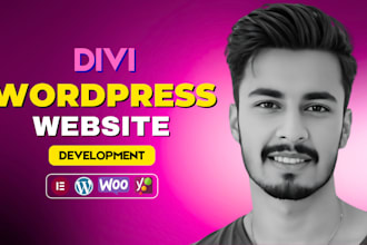 build divi wordpress website,divi website design or redesign with divi theme