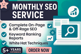 do google monthly SEO service