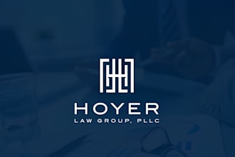make modern lawyer, attorney, legal and law firm logo