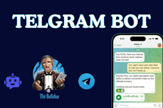 create professional python telegram bot for telegram ads telegram community