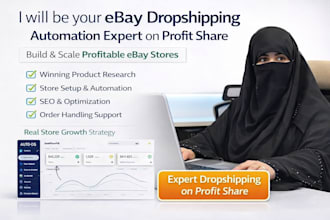 do expert ebay dropshipping on profit share