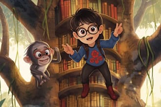 design childrens book illustration and children storybook illustration artwork