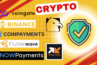 integrate crypto payment gateway to your website or software
