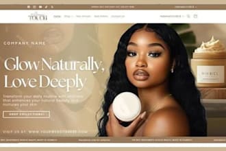 design beauty shopify store skincare website skincare shopify store makeup store
