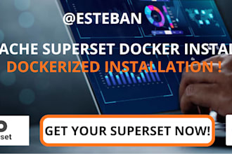 install and configure apache superset via docker for your data analysis