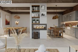 luxury virtual home staging,virtual remodel,matterport virtual staging renovate