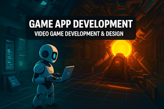 do game app development, video game development and design