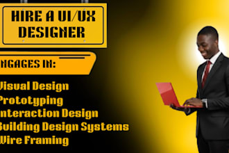 design professional ui ux for your website or mobile app