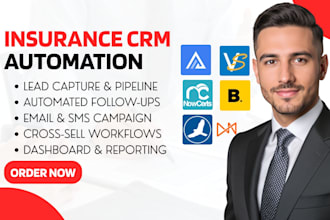 build insurance CRM agencyzoom nowerts jenesis applied epic ams360 qqcatalyst