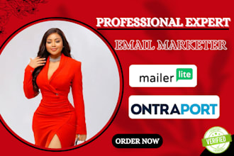 build automated email funnels using mailerlite or ontraport