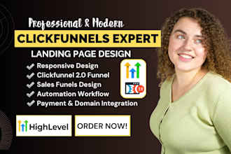 clickfunnels sales funnel clickfunnel landing page systeme io ghl webinar funnel