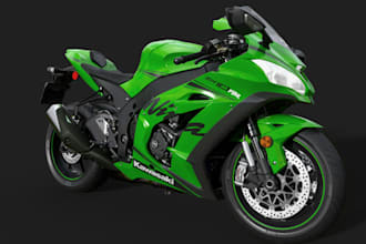 model 3d real time motorcycle 3ds max,uv wrap,livery design,3d bike panel,motogp