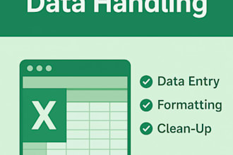 do microsoft excel data cleaning, analysis, visualization