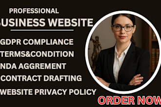 complete legal service for gdpr nda contracts and document review for businesses