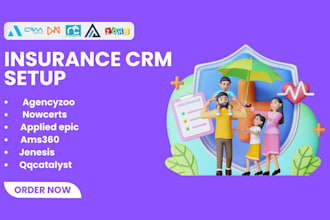 do insurance CRM with agencyzoom nowcerts applied epic ams360 jenesis qqcatalyst