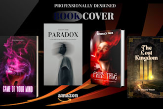 design KDP book covers and journal layouts ready for publishing