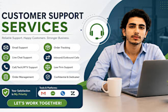 provide professional customer support via live chat, email, and phone