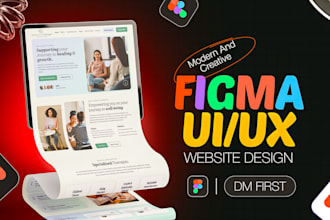 design UI UX figma website mockup