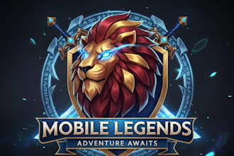 design a custom mobile legends gaming logo
